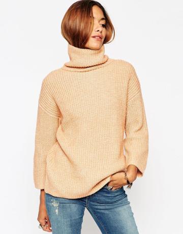 asos-sweater-with-funnel-neck-and-wide-sleeve-camel-twist